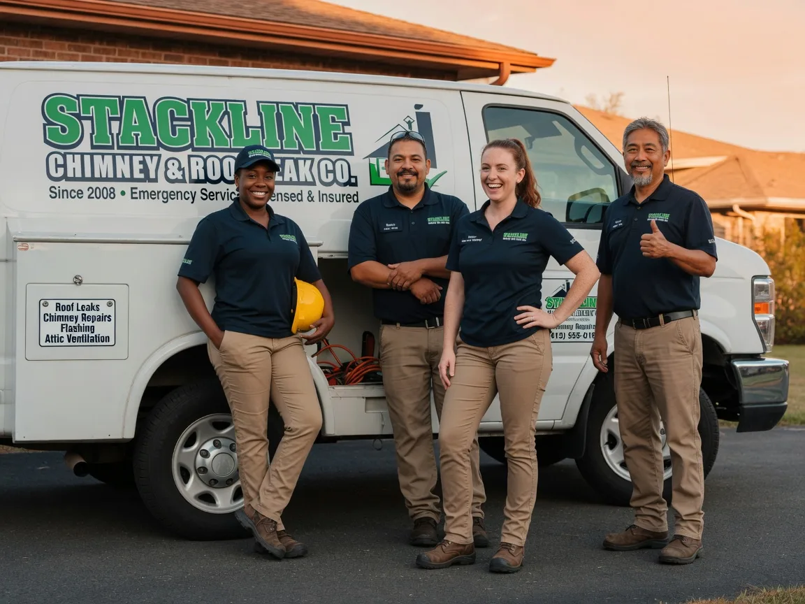 Chimney flashing repair company in Lytle, TX